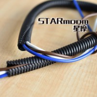供應營口STM-AD41.9開口電纜套管，JED阻燃雙層波紋