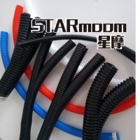 PA尼龙波纹管双开口波纹管塑料双拼软管尼龙软管电缆保护管