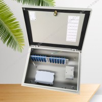 冷轧板60芯光纤楼道箱制作精巧