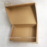 鞋盒订制 飞机盒制作瓦楞盒 牛皮瓦楞盒设计 单色印刷鞋盒