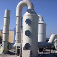 喷淋塔废气处理设备 pp喷淋塔洗涤塔 粉尘处理环保塔