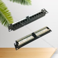 12口数字配线架 超五类12口网络配线架炉火纯青