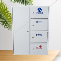 四网合一楼道分纤箱 四网合一光纤楼层箱