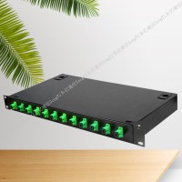 机架式12口光缆终端盒 12口机架式光缆终端盒