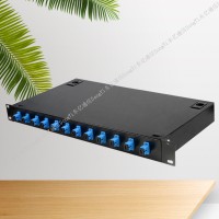 机架式12口光纤终端盒 12口机架式光纤盒