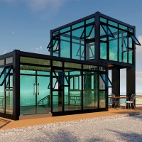 沙灘海邊陽光房定制 鋁合金陽光玻璃房 免費安裝設計測量