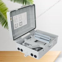 抱杆式24芯光纤分纤箱